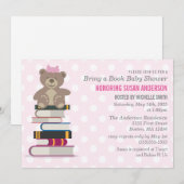 Neem een Uitnodiging van het Baby shower van het B (Voorkant / Achterkant)