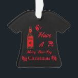 Neem een vrolijk bier Rey Christmas rode fles Ornament<br><div class="desc">Heb een prettige kerstrode fles met een biermerk - geweldig voor de bierminnaar op kersttijd!</div>