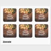 Neem een vrolijk kerstfeest | STICKER (Vel)