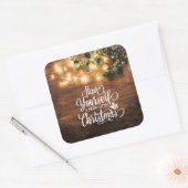 Neem een vrolijk kerstfeest | STICKER (Envelop)