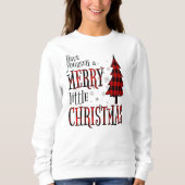 Neem een vrolijke kleine kerstboom trui (Voorkant)