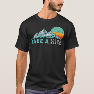 Neem een Wandel - Retro Vibe Bergen 70's T-shirt