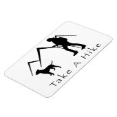 Neem een wandeling Magnet-Pitbull/Mountain Magneet (Linkerzijde)