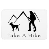 Neem een wandeling Magnet-Pitbull/Mountain Magneet (Horizontaal)