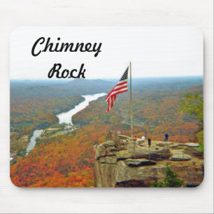 Neem een wandeling naar Chimney Rock Muismat