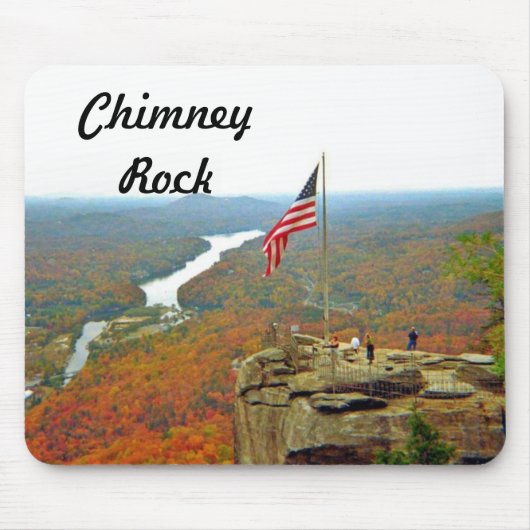 Neem een wandeling naar Chimney Rock Muismat (Voorkant)
