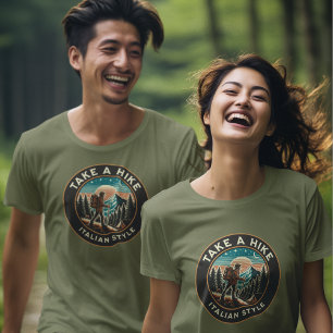 NEEM EEN WANDELING OP DE ITALIAANSE MANIER T-SHIRT