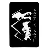 Neem een wandelmagneet- Husky/Malamute Magneet (Verticaal)