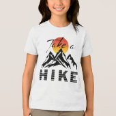 Neem Een Wandeltocht Tri-Blend Shirt (Voorkant)