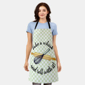 "Neem een whiskywhisky" whiskywhisky en rolpinnen  Schort (Gedragen)