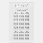 Neem een zacht Stijlvol Weddenschap Grafiek Acryl Bord (Voorkant)