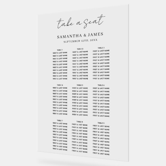 Neem een zacht Stijlvol Weddenschap Grafiek Acryl Bord (Hoek)