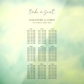 Neem een zacht Stijlvol Weddenschap Grafiek Raamsticker (Vel 3)