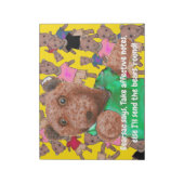 Neem effectieve notities, anders stuur ik het beer notitieblok (Linkerzijde)