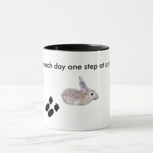 Neem elke dag een stap voor een Mok (Midden)