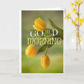 *NEEM EXTRA ZORG VAN U" KRIJG SNEL GOED KAART (Gele Bloem)