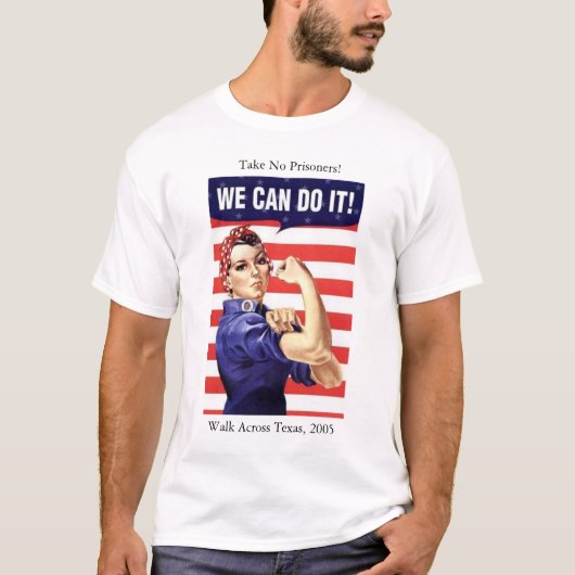 Neem geen gevangenen! t-shirt (Voorkant)