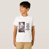 Neem geen Gneis voor graniet (geologische Humor) i T-shirt (Voorkant volledig)