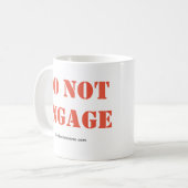 Neem geen mok in (Voorkant links)