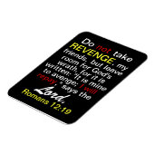 Neem geen WRAAK, zegt de Lord Flexi Magnet Magneet (Linkerzijde)