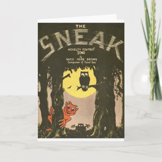 Neem heimelijk kaart (Voorkant)