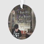 Neem hem op met de Clash of Cymbals Ornament (voorkant)
