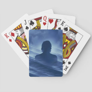 Neem het alleen onder ogen pokerkaarten