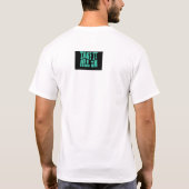 NEEM HET ALLEMAAL IN GROENE KLEUR OP HET SHIRT (Achterkant)