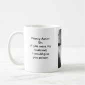 Neem het als een man - Churchill mok (Links)