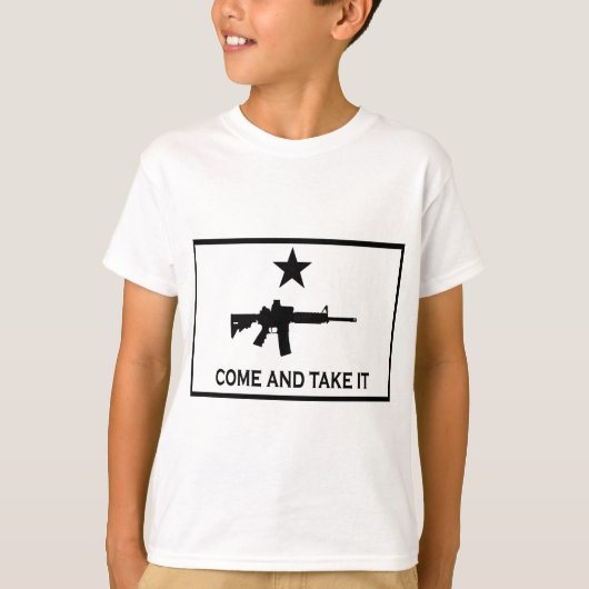 Neem het AR-15. T-shirt (Voorkant)