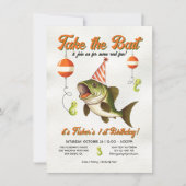 Neem het Bait Geviste verjaardagsfeestje Kaart (Voorkant)
