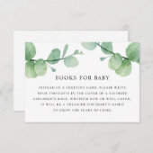 Neem het boek mee voor baby aanvraag. Waterverf eu Informatiekaartje (Voorkant / Achterkant)