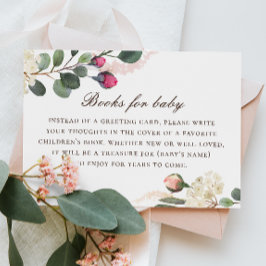 Neem het boek mee voor baby aanvraag. Waterverf ro Informatiekaartje