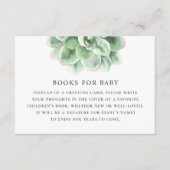 Neem het boek mee voor baby aanvraag. Waterverf su Informatiekaartje (Voorkant)