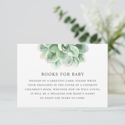 Neem het boek mee voor baby aanvraag. Waterverf su Informatiekaartje (Staand voorkant)