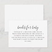 Neem het boek mee voor baby aanvraag. Zwart-wit en Informatiekaartje (Voorkant / Achterkant)