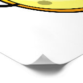 Neem het Cheesy Funny Food Pun Poster (Hoek)