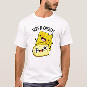 Neem het Cheesy Funny Food Pun T-shirt