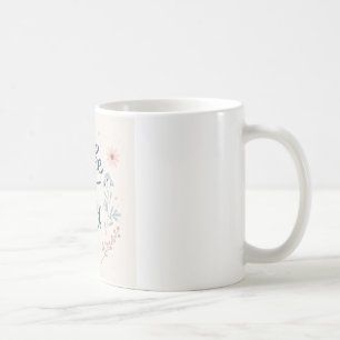 Neem het dag voor dag Mok – Motivatie Quote Coffee