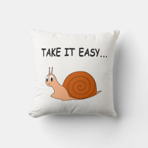 Neem het Easy Cute Cartoon Snail Kussen
