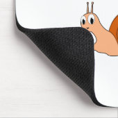 Neem het Easy Cute Cartoon Snail Muismat (Hoek)