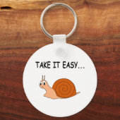 Neem het Easy Cute Cartoon Snail Sleutelhanger (Voorkant)