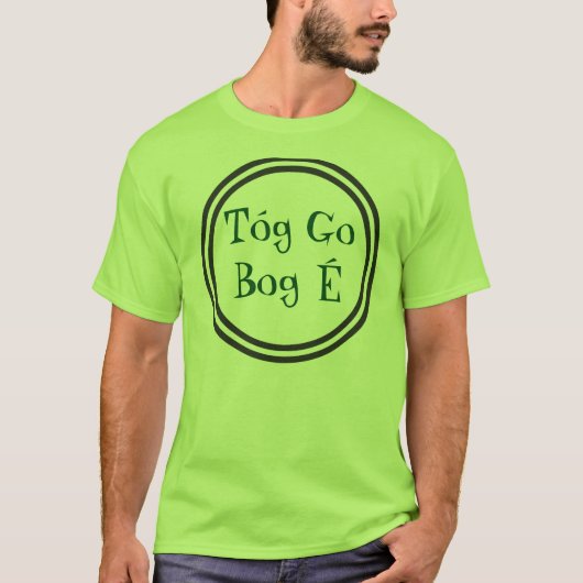 Neem het Easy Irish T-shirt (Voorkant)