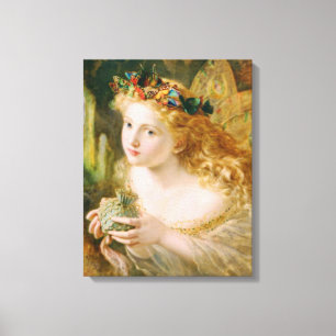 Neem het eerlijke gezicht van de  Kunst van Vrouw Canvas Afdruk