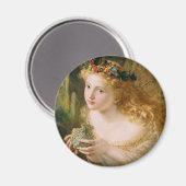 Neem het eerlijke gezicht van de  Kunst van Vrouw Magneet (Voorkant / Achterkant)