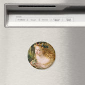 Neem het eerlijke gezicht van de  Kunst van Vrouw Magneet (Insitu (Vaatwasser))