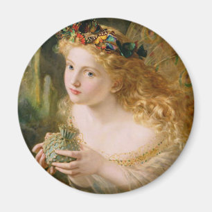 Neem het eerlijke gezicht van de  Kunst van Vrouw Magneet