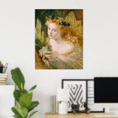 Neem het eerlijke gezicht van de  Kunst van Vrouw Poster (Thuiskantoor)