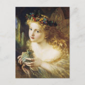 Neem het eerlijke gezicht van de vrouw briefkaart (Voorkant)