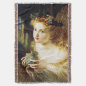 Neem het eerlijke gezicht van de vrouw deken (Voorkant Verticaal)